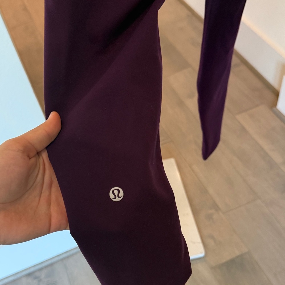 Lululemon Athletica Deep Purple Leggings - Picture 4 of 4